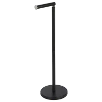 Стойка для туалетной бумаги Swensa Hos SWFL-901-BLK 57 см сталь цвет черный