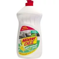 Средство для удаления стойких и пригоревших жиров Mister Dez Eco-Cleaning Антижир с ароматом лимона, 500мл