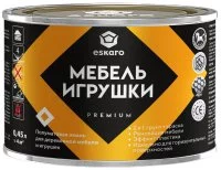 Краска для мебели и игрушек моющаяся Eskaro Toys & Furniture полуматовая цвет прозрачный база С 0.45 л