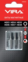 Набор бит магнитных Vira 303244, 6 шт.