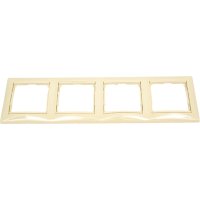 Горизонтальная четырехместная рамка Legrand DIY Valena