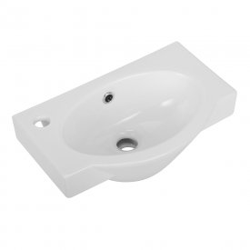 Раковина-мини Santek Форум 45 см левая подвесная белая (1.WH11.0.542)