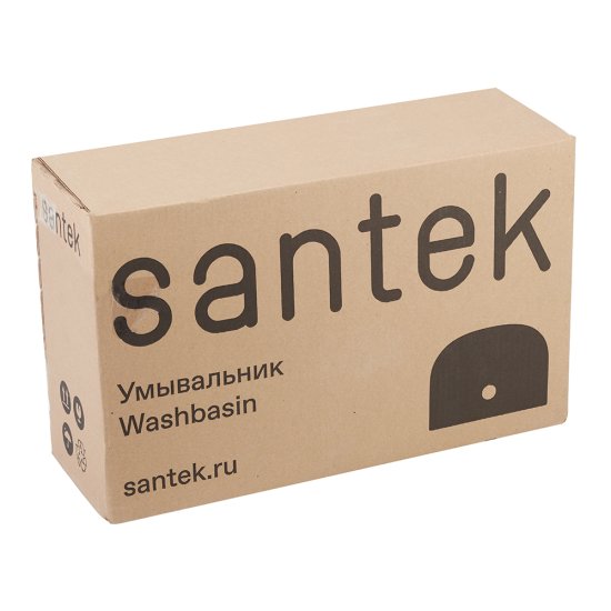 Раковина-мини Santek Форум 45 см левая подвесная белая (1.WH11.0.542)