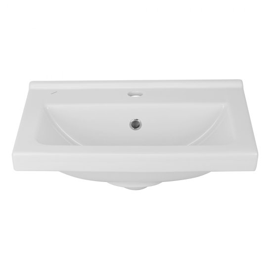 Раковина Santeri Визит 55 см подвесная белая (1.3115.3.S00.11B.0)