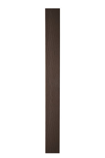 Профиль перил прямой ДПК T-Decks цвет Венге 45x90x3000 мм
