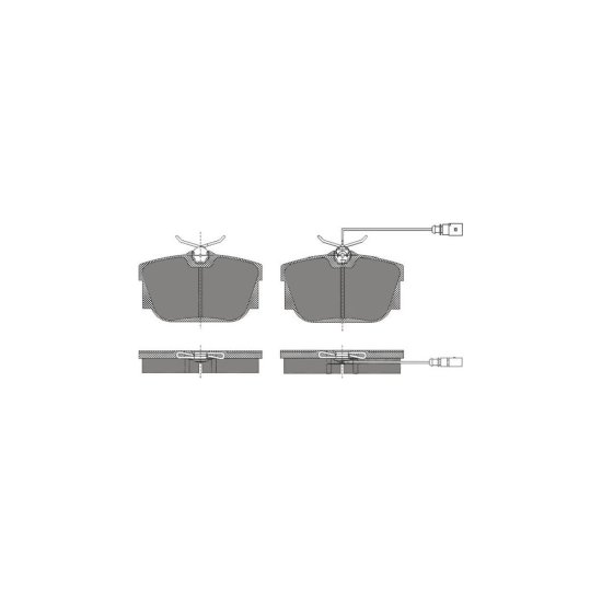 Тормозные колодки SCT SP484