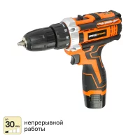 Дрель-шуруповерт аккумуляторная Спец Промо БДА-12ЛИ-4, 12 В Li-ion 2 Ач