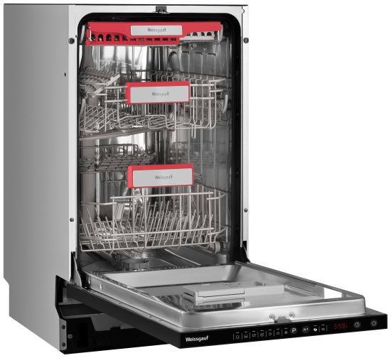 Встраиваемая посудомоечная машина Weissgauff BDW 6036 D Infolight 59.6 см 6 программ цвет нержавеющая сталь