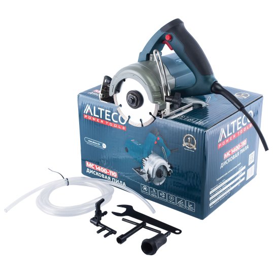 Пила циркулярная сетевая Alteco MC 1400-110, 1400 Вт, 110 мм