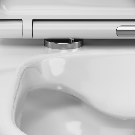 Унитаз-компакт AM.PM Flash C9H8600LMSC безободковый сиденье с микролифтом двойной смыв