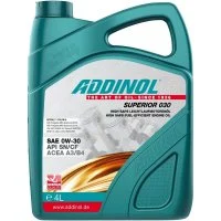 Моторное масло Addinol СИНТЕТИЧЕСКОЕ SUPERIOR 030 4Л