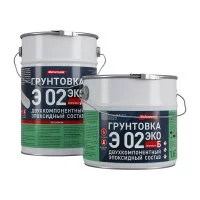 Грунт эпоксидный для полимерных полов Universum Э 02 Эко двухкомпонентный 3,33 кг + 1,67 кг