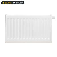 Радиатор панельный Neolaser Ventil Compact 22 300x500 нижнее правое подключение сталь белый