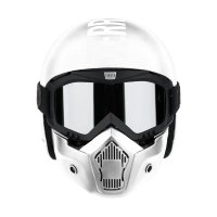 Шлем TERROR aviator kit white, размер m (56-59) цвет белый