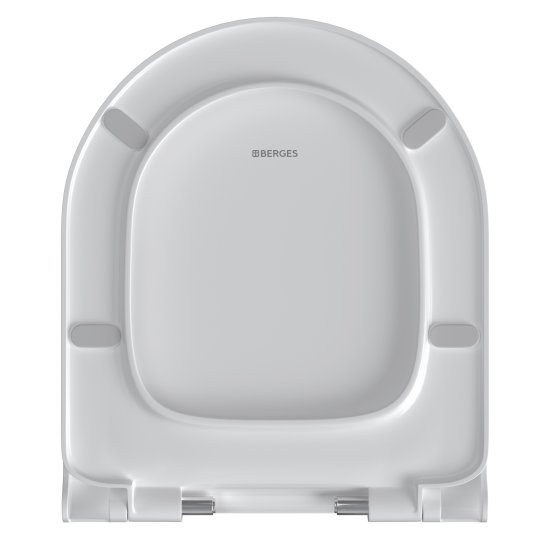 Сиденье для унитаза Lavanta So с микролифтом цвет белый