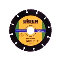 Диск пильный Biber Мультирез для УШМ 125 мм 85260