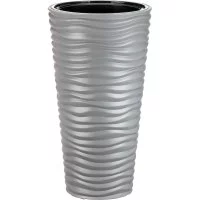 Кашпо IDEA ДЮНА D340 мм, H630 мм, 42 л, со вставкой М 3402