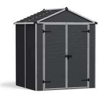 Хозблок Palram RUBIKON 6x5 темно-серый