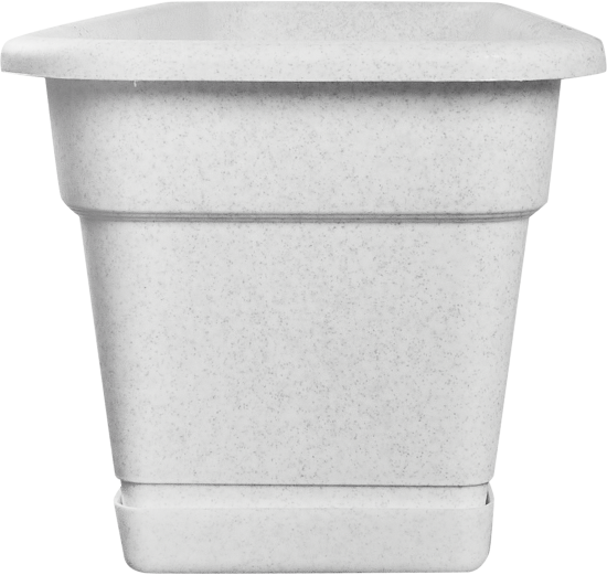 Ящик балконный 80x20x17 см v16 л пластик мрамор