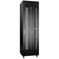 Монтажный телекоммуникационный напольный шкаф для оборудования Cabeus ND-05C-42U60/60-BK