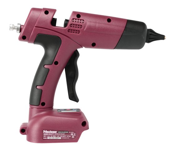 Пистолет клеевой Neolaser NGG-20-ACCUM, 20 В, для стержней 11 мм