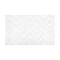 Коврик для ванной Fixsen Mole 50x80 см цвет белый
