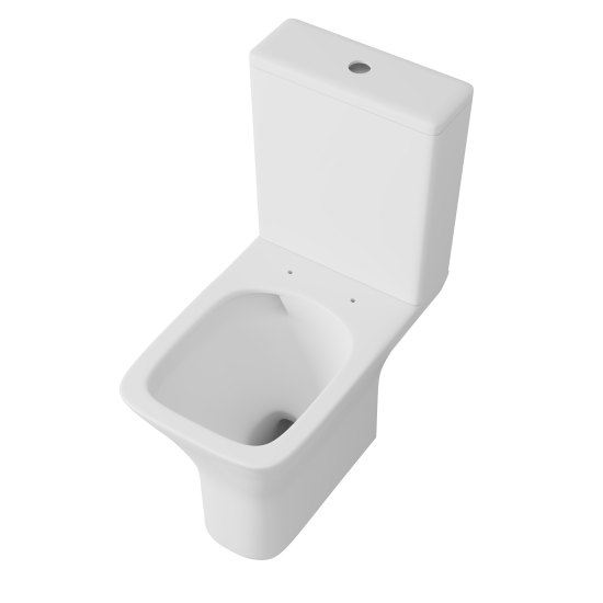 Унитаз-компакт Teymi Nura XL Tornado безободковый сиденье с микролифтом двойной смыв