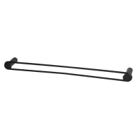 Держатель для полотенец Swensa Dots SWR-7268-09 цвет черный