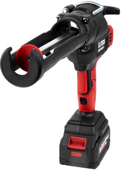 Пистолет аккумуляторный для герметика и монтажного клея Elitech HD CCG 20SL6, 20 В Li-Ion 4 Ач