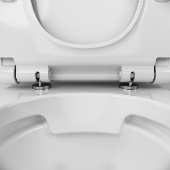 Комплект инсталляция с унитазом AM.PM Pulse Flashclean IS3LM0151.9P1702 безободковый с микролифтом клавиша цвет хром