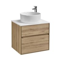 Тумба AQUATON Либерти 60/2 дуб Эльвезия (Элина 60, MILA 400, MILA 350х350, Одри 420x620 Soft)
