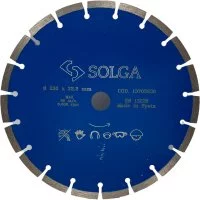 Сегментный алмазный диск по железобетону Solga Diamant PROFESSIONAL