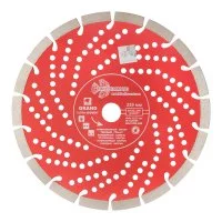 Диск алмазный по бетону Trio-Diamond Grand Ultra Segment 230x22,2x2,4 мм сегментный сухой рез (GUS726)