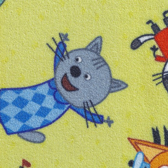 Ковровое покрытие Роял Тафт Three cats полиамид ширина 4 м 310_6700 цвет зеленый