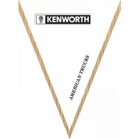 Треугольный автомобильный вымпел SKYWAY KENWORTH