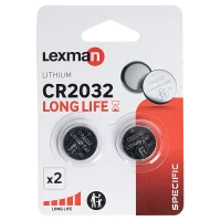 Батарейка литиевая Lexman CR2032 2 шт.