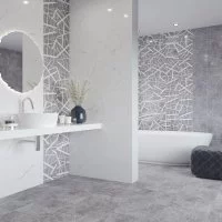 Глазурованный керамогранит Керамин Эйра 40x40 см 2.08 м² матовый цвет серый