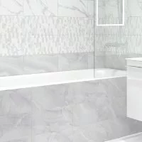 Плитка настенная Kreaforta Mersey Onyx 20x40 см 1.2 м² матовый цвет серый