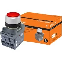 Кнопка TDM MP2-21R LED