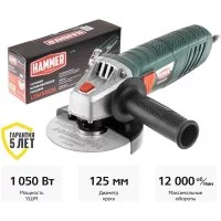 Угловая шлифмашина Hammer USM1050A