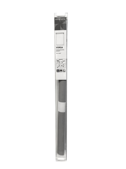 Штора рулонная блэкаут KREAFORTA Vorga 40x160 см цвет серый