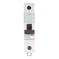 Автоматический выключатель модульный Legrand TX3 1P 63А тип C 6 кА 230 В (404034)