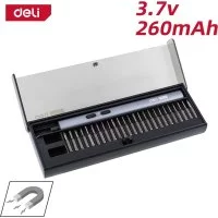 Аккумуляторная прецизионная отвертка DELI Home series Black DY-DP04-1B1