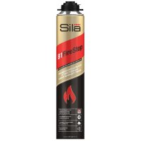 Огнестойкая профессиональная монтажная пена Sila Pro B1 Firestop