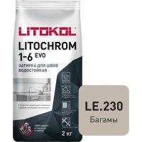 Затирка для швов LITOKOL LITOCHROM 1-6 EVO LE 230