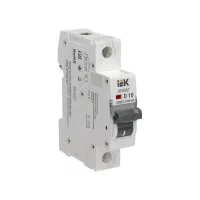 Автоматический выключатель IEK ARMAT M10N-MA 1P D 10А