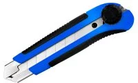 Нож строительный Vertextools 0044-01-25 пластиковый корпус сегментарное лезвие 215 мм
