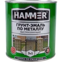 Грунт-эмаль по металлу Hammer ЭК000125869