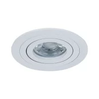 Спот потолочный встраиваемый Maytoni Atom GU10 50 Вт 5 кв.м белый IP20 (DL023-2-01W)