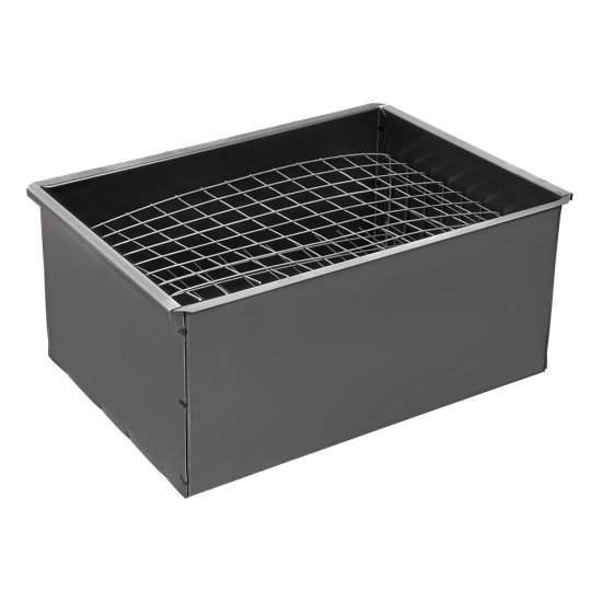 Коптильня двухъярусная Boyscout высококачественная углеродистая сталь 40х28х16 см